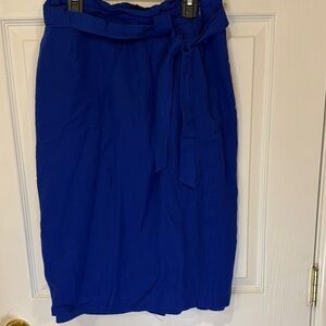 Chic Blue Pencil Skirt by Calvin Klein